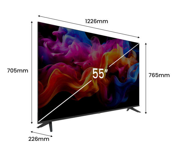 Telewizor Kiano Elegance 50" 4K Smart TV VIDAA Netflix. HBO, Prime - 1373226 - zdjęcie 7